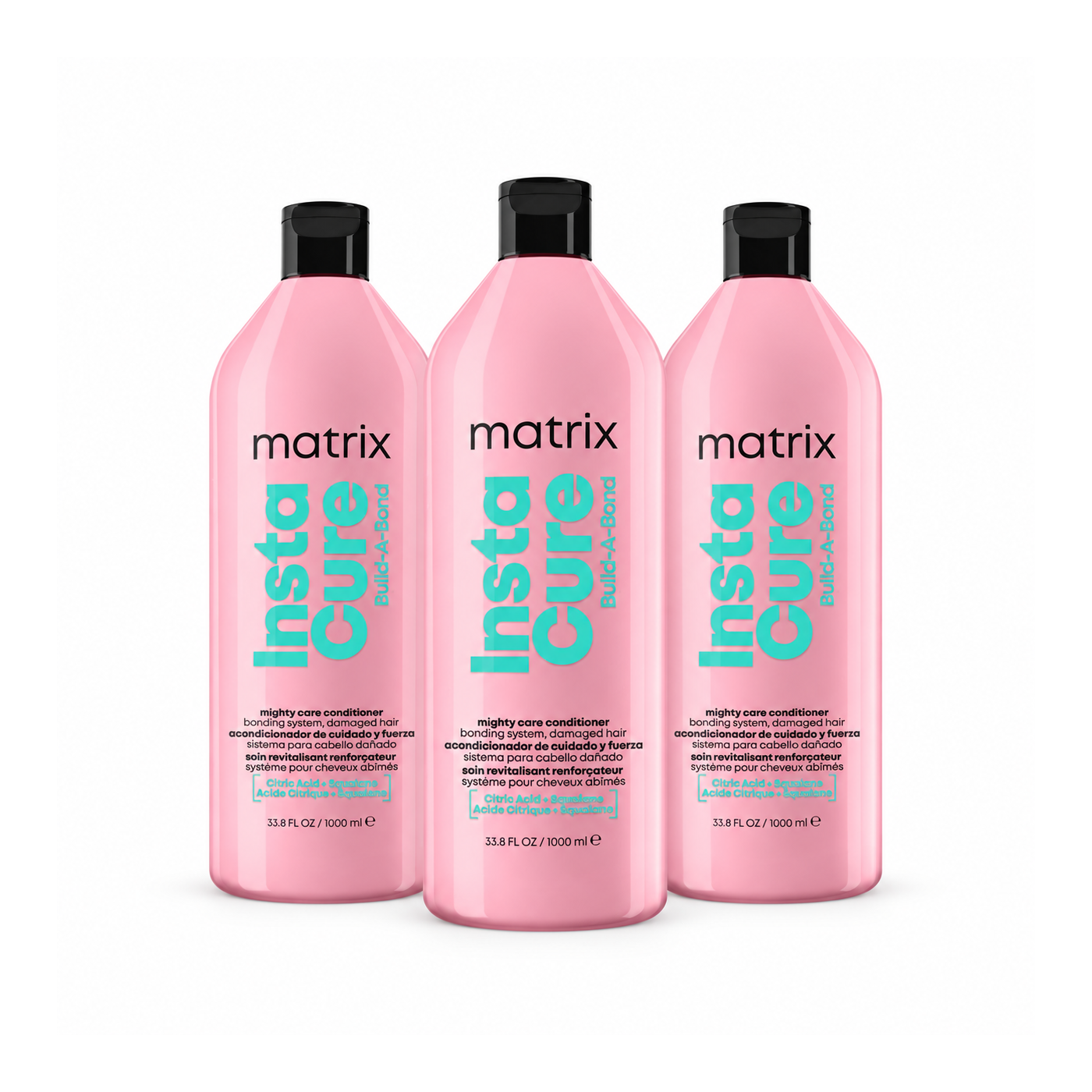 Zestaw 3x Odżywka odbudowująca do włosów Matrix Instacure Build-A-Bond 1000 ml Zestaw 3x Odżywka odbudowująca do włosów Matrix Instacure Build-A-Bond 1000 ml
