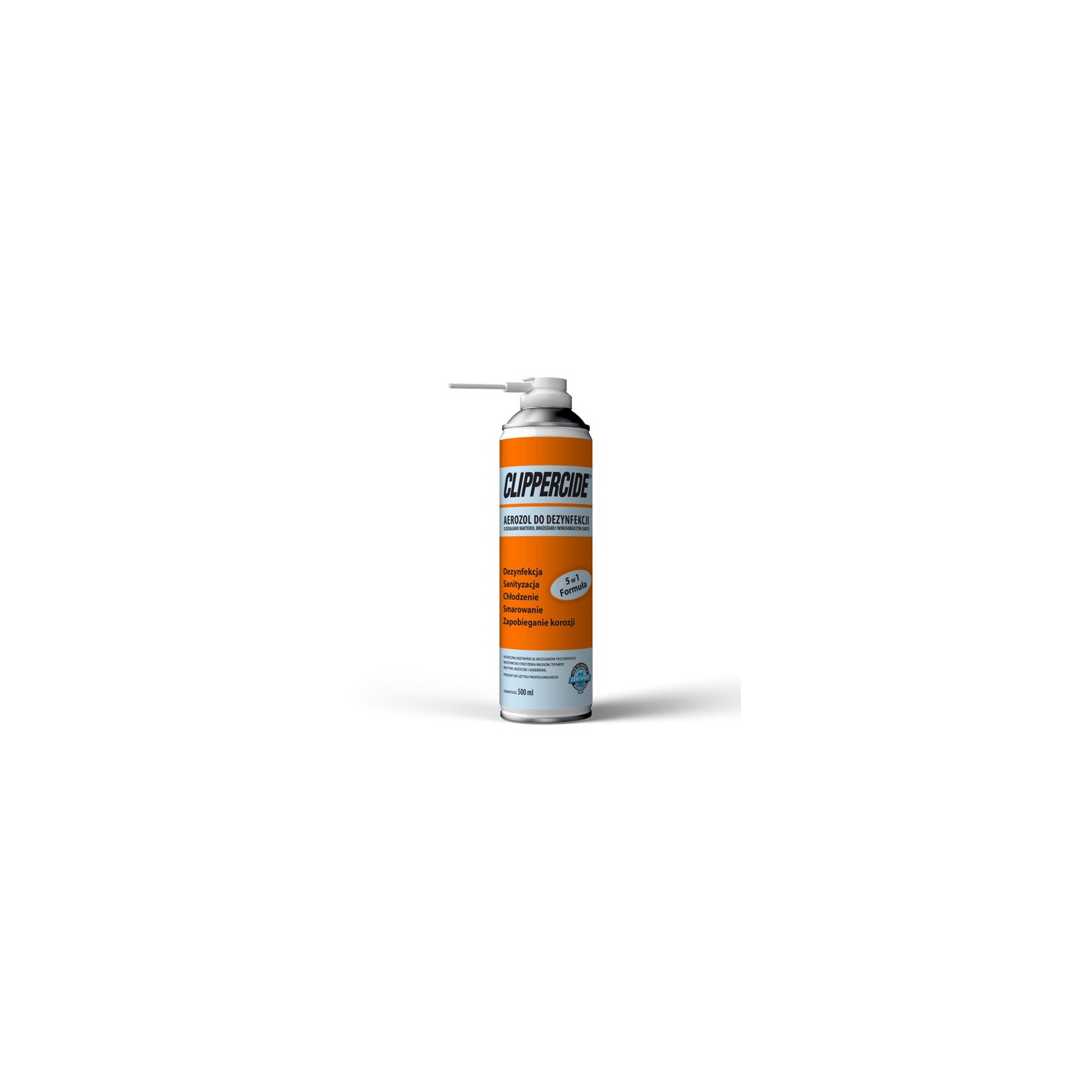 Spray do dezynfekcji i smarowania narzędzi fryzjerskich Barbicide Clippercide 500 ml
