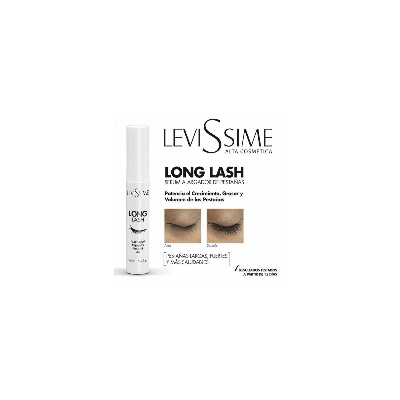 Serum na porost rzęs i brwi Levissime Long Lash Gel 10 ml