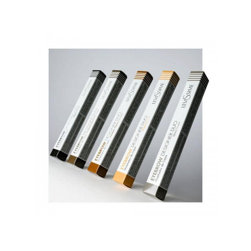 Pisak do brwi czarny Levissime Eyebrow Designer Duo Pisak do brwi czarny Levissime Eyebrow Designer Duo