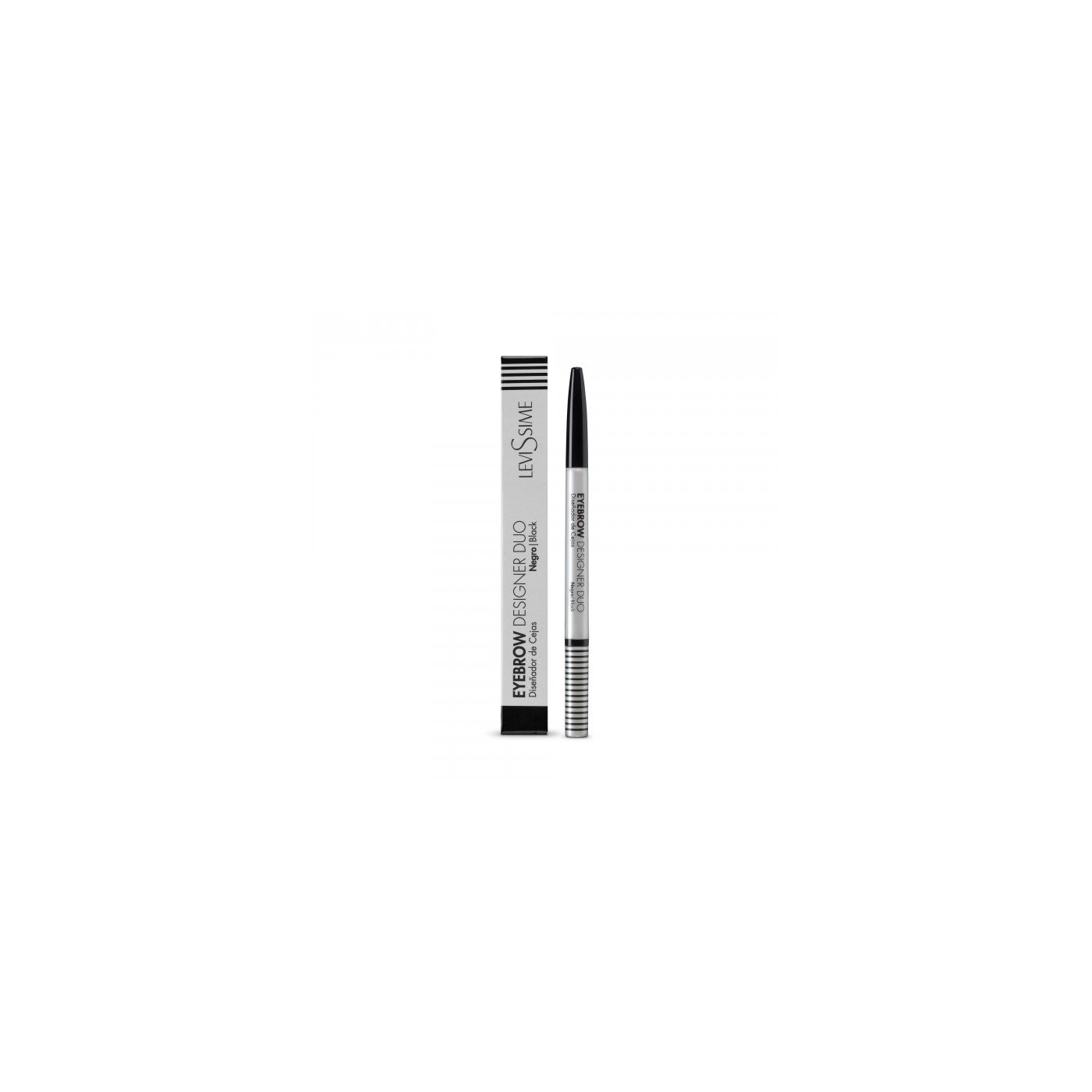 Pisak do brwi czarny Levissime Eyebrow Designer Duo Pisak do brwi czarny Levissime Eyebrow Designer Duo