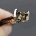Klipsy klamry fryzjerskie metalowe do włosów 10,5 cm 12 szt. Klipsy klamry fryzjerskie metalowe do włosów 10,5 cm 12 szt.