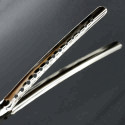 Klipsy klamry fryzjerskie metalowe do włosów 10,5 cm 12 szt. Klipsy klamry fryzjerskie metalowe do włosów 10,5 cm 12 szt.