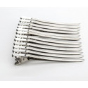 Klipsy klamry fryzjerskie metalowe do włosów 10,5 cm 12 szt. Klipsy klamry fryzjerskie metalowe do włosów 10,5 cm 12 szt.