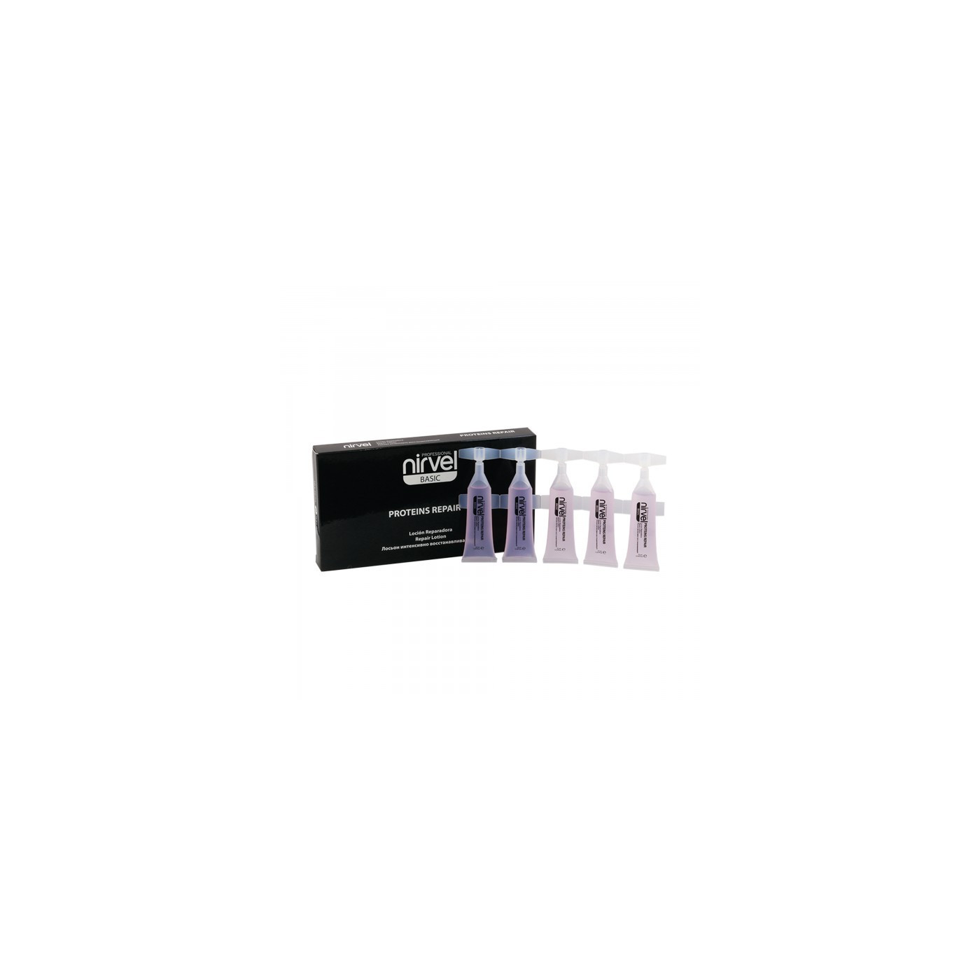 Ampułki do włosów proteinowe Nirvel Proteins 10x10 ml Ampułki do włosów proteinowe Nirvel Proteins 10x10 ml