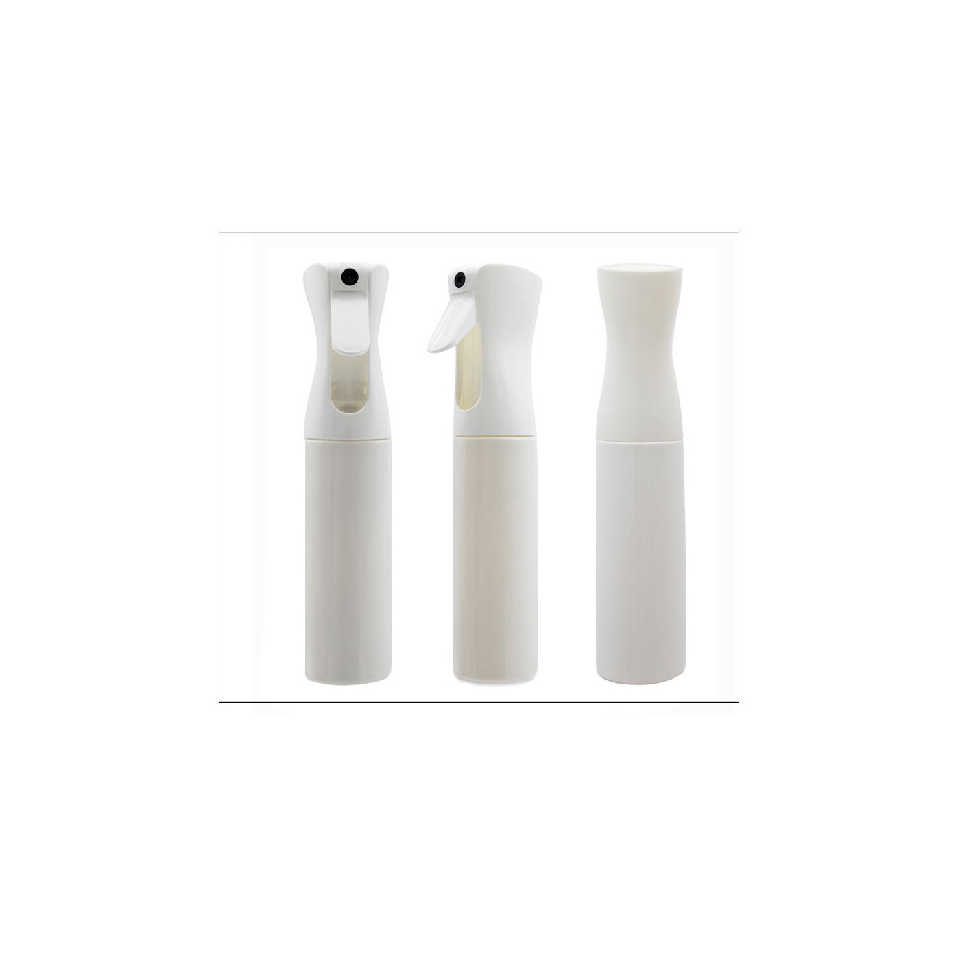 Rozpylacz spryskiwacz do wody fryzjerski 300 ml biały Rozpylacz spryskiwacz do wody fryzjerski 300 ml biały