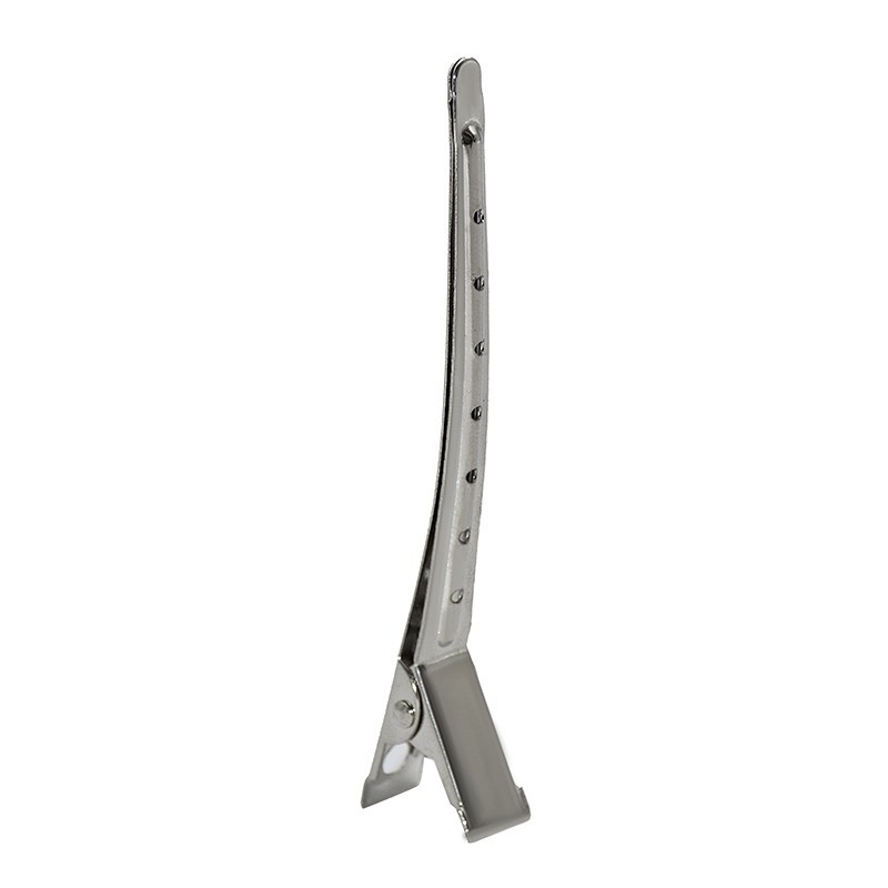 Klipsy klamry fryzjerskie metalowe do włosów 9 cm 12 szt. Klipsy klamry fryzjerskie metalowe do włosów 9 cm 12 szt.