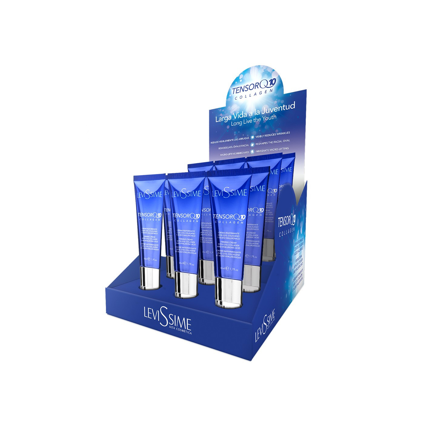 Krem ujędrniający do twarzy Levissime Tensor Q10 Collagen 50 ml