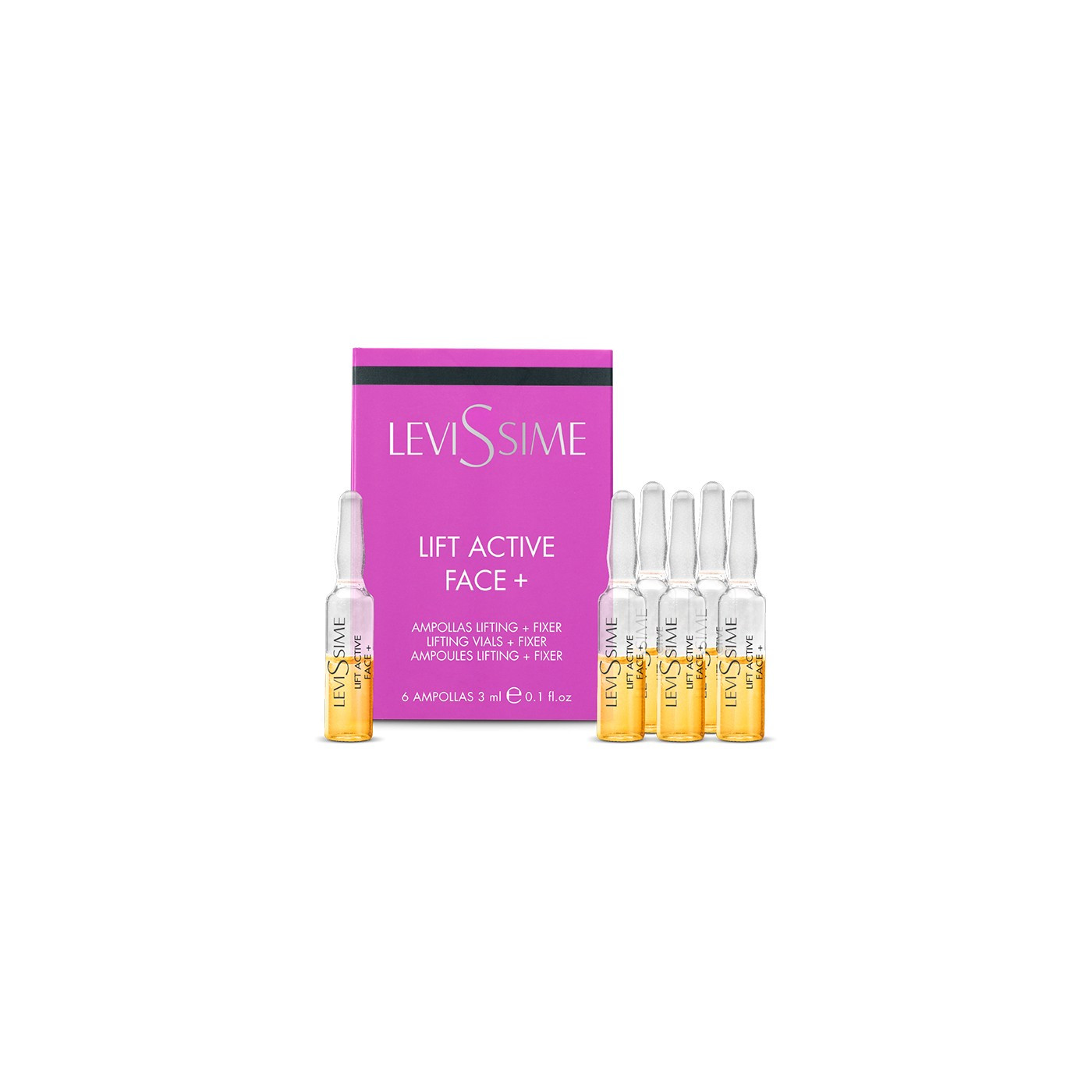 Ampułki liftingujące do twarzy Levissime Lift Active Face+ 6x3 ml Ampułki liftingujące do twarzy Levissime Lift Active Face+ 6x3 ml