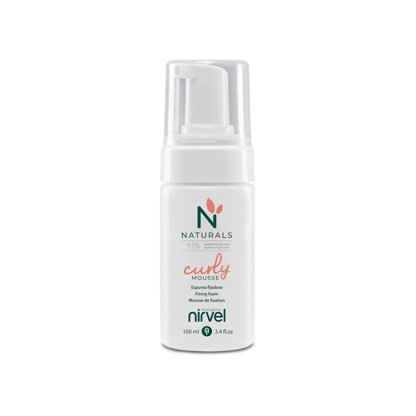 Pianka do włosów kręconych Nirvel Naturals Curly Mousse 100 ml Pianka do włosów kręconych Nirvel Naturals Curly Mousse 100 ml