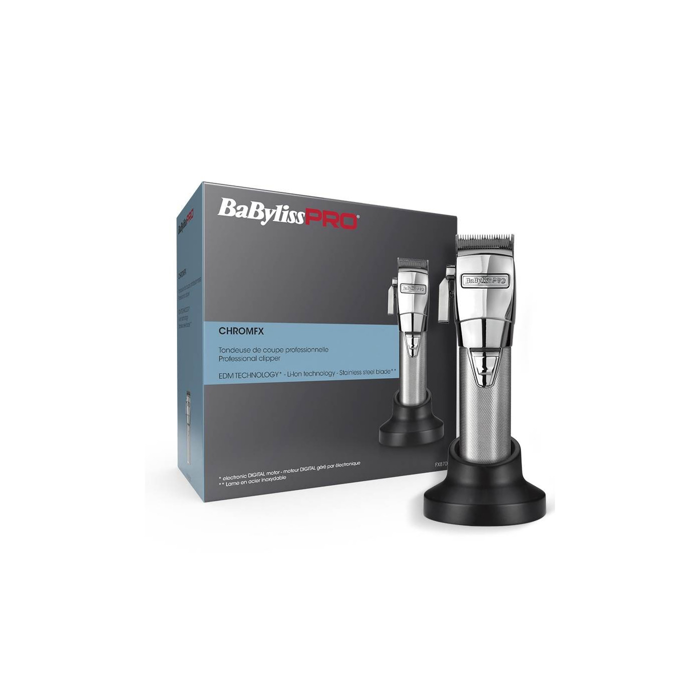 Maszynka bezprzewodowa do włosów BaByliss Pro FX8700E ChromFX
