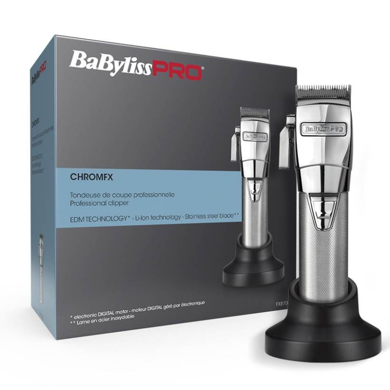 Maszynka bezprzewodowa do włosów BaByliss Pro FX8700E ChromFX