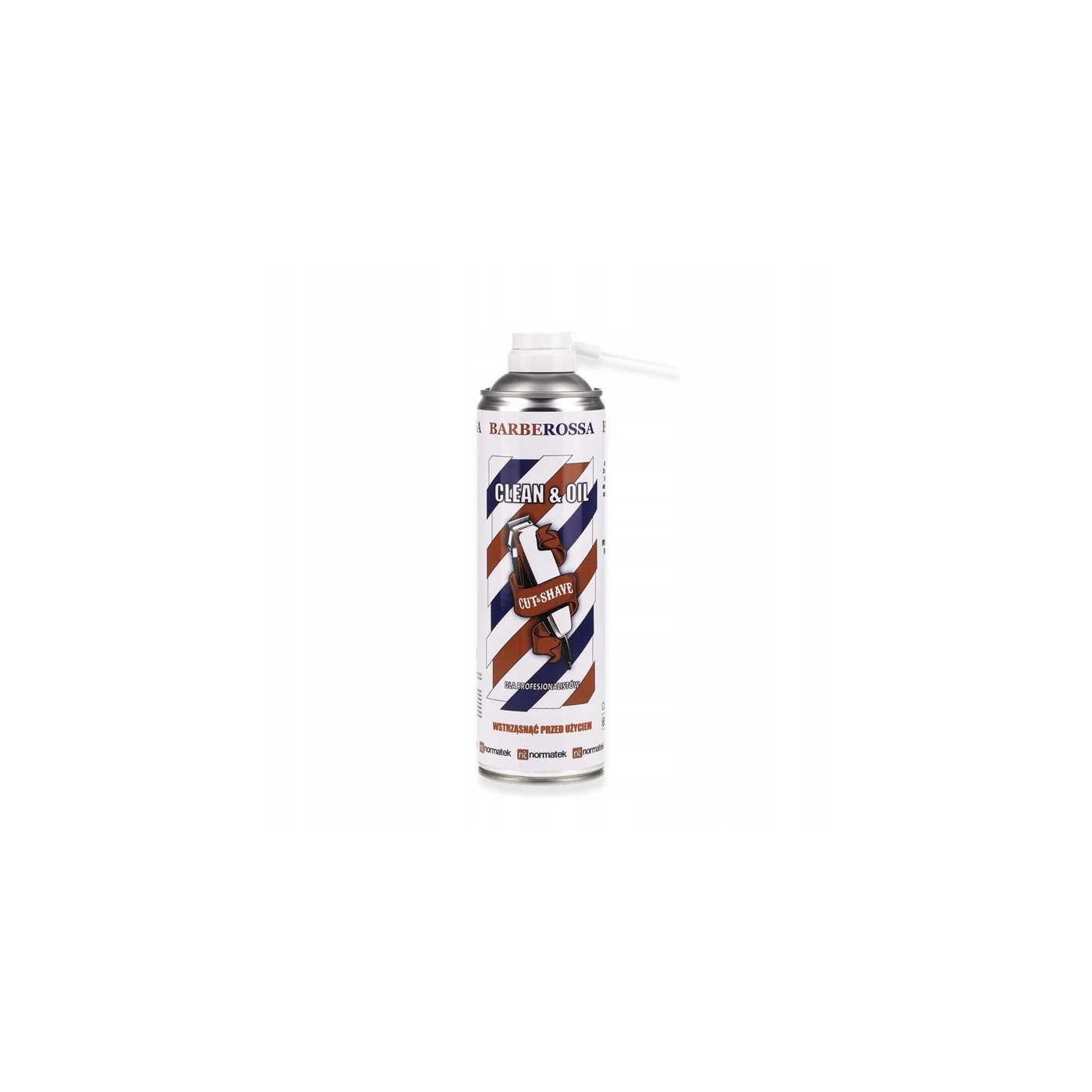 Spray do maszynek 5w1 Barberossa clean& oil 500 ml