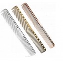 Grzebień fryzjerski metalowy Husion 21,5 cm