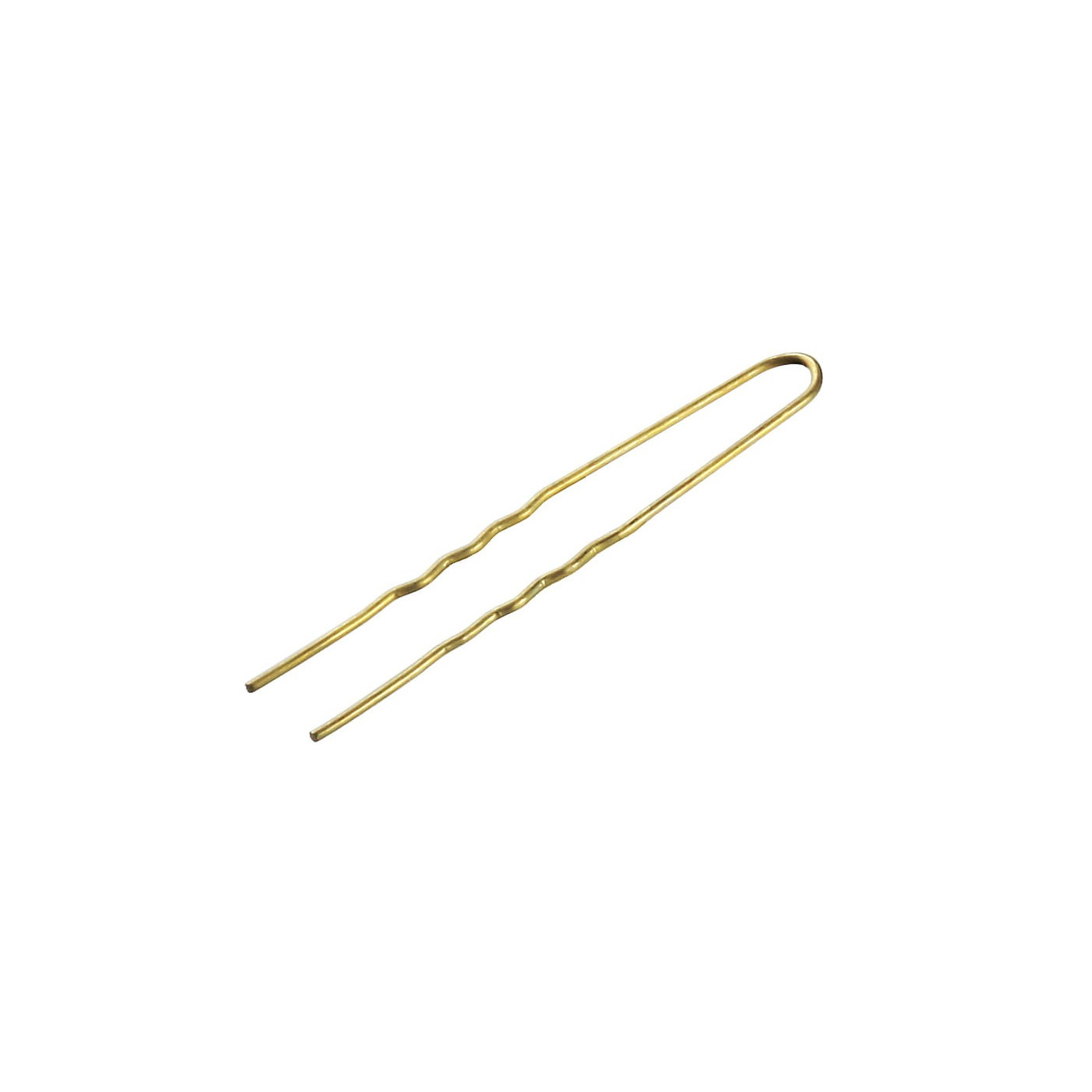 Karbowane szpilki kokówki fryzjerskie do włosów złote 45 mm 36 szt. Karbowane szpilki kokówki fryzjerskie do włosów złote 45 mm 36 szt.