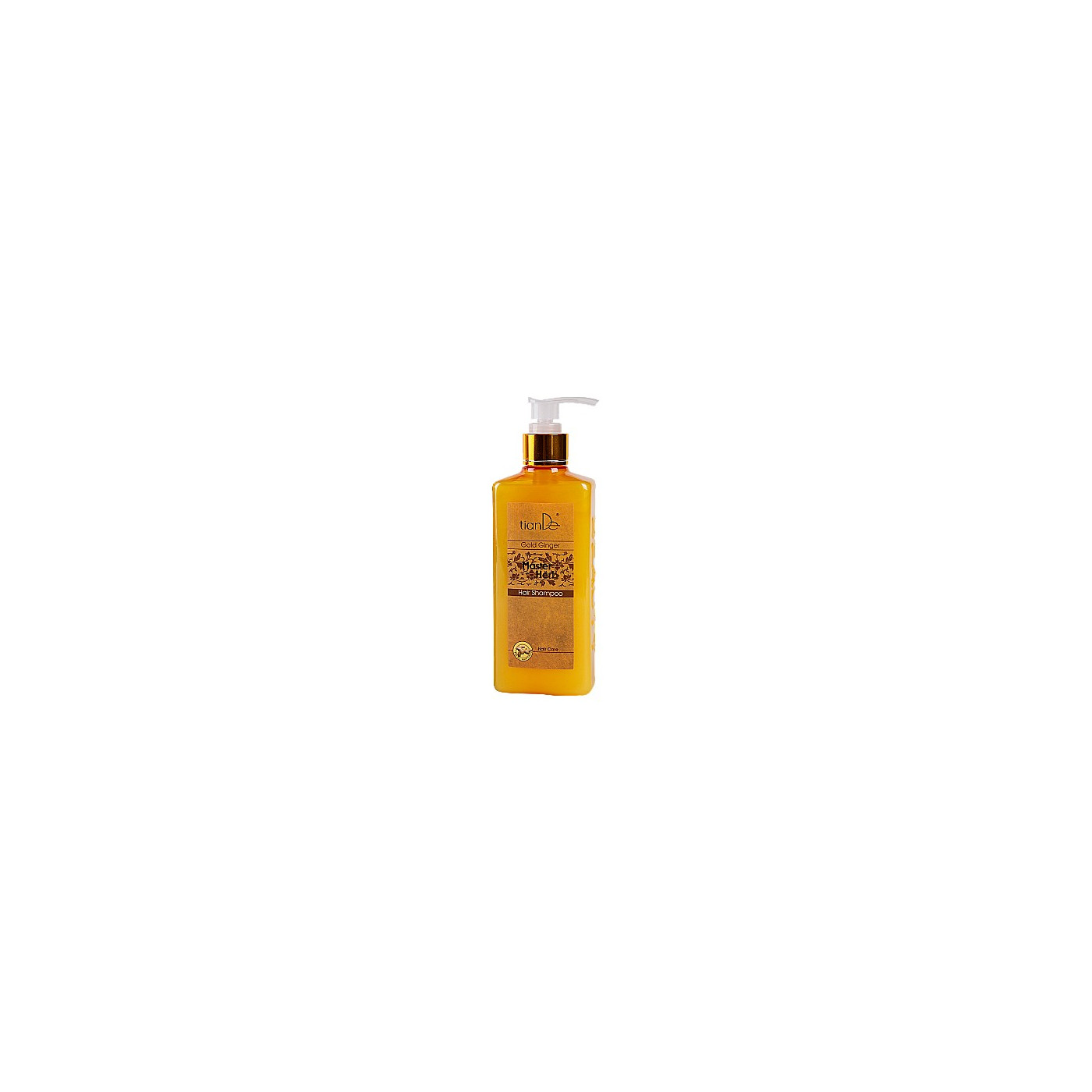 Szampon przeciwłupieżowy złoty imbir TianDe 300 ml Szampon przeciwłupieżowy złoty imbir TianDe 300 ml