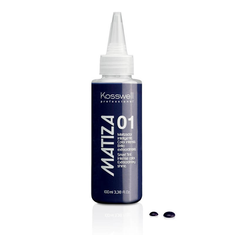 Toner do włosów niwelujący żółte odcienie Kosswell Matiza 01 100 ml Toner do włosów niwelujący żółte odcienie Kosswell Matiza 01 100 ml