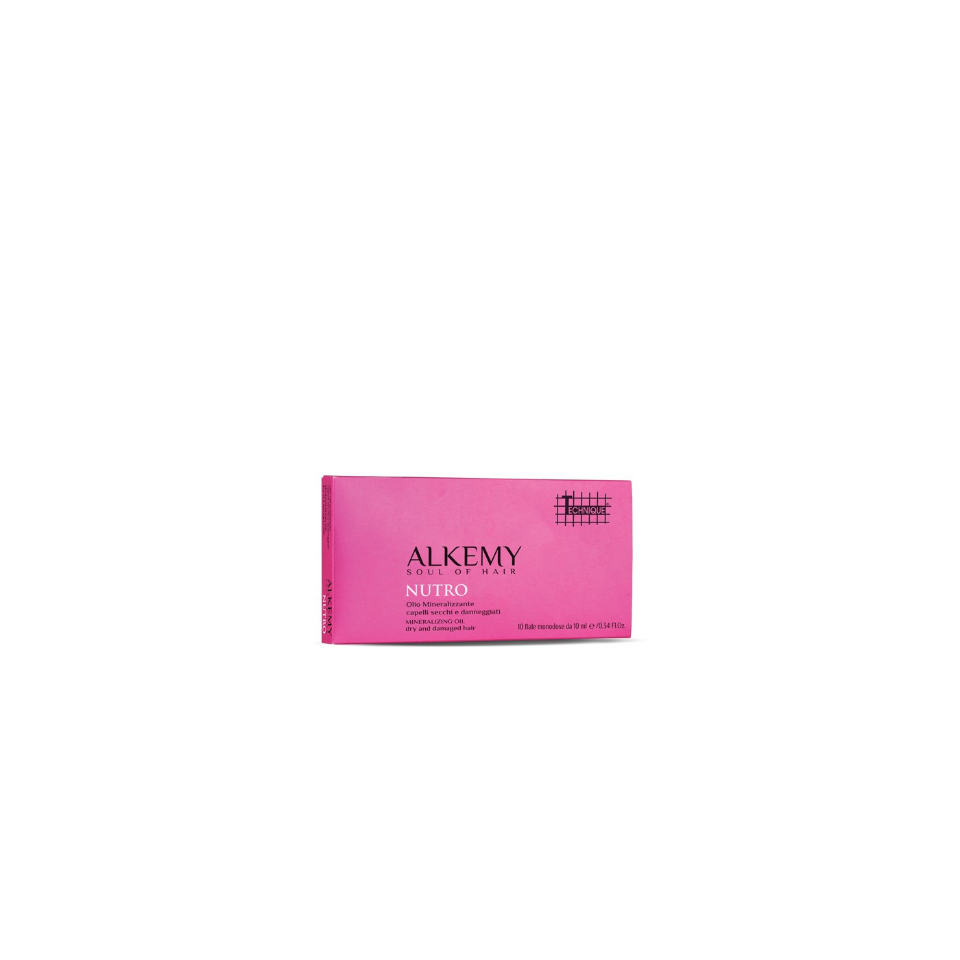 Ampułki do włosów suchych i zniszczonych Alkemy Nutro Olio 10x10 ml Ampułki do włosów suchych i zniszczonych Alkemy Nutro Olio 10x10 ml