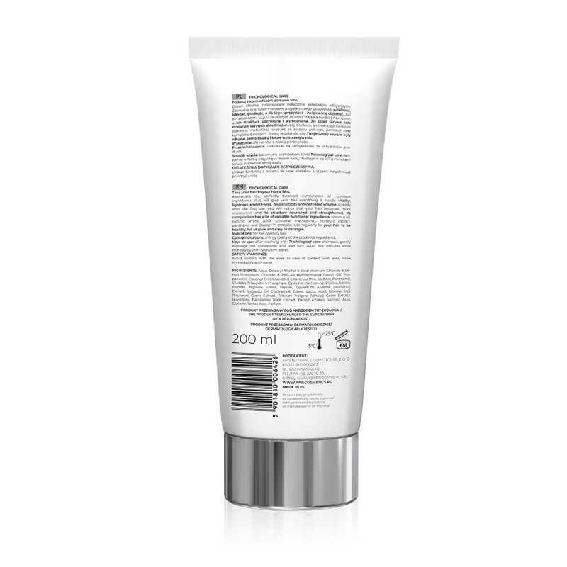 Odżywka lekka pielęgnacyjna do włosów niskoporowatych Trichological Care Apis 200 ml Odżywka lekka pielęgnacyjna do włosów niskoporowatych Trichological Care Apis 200 ml