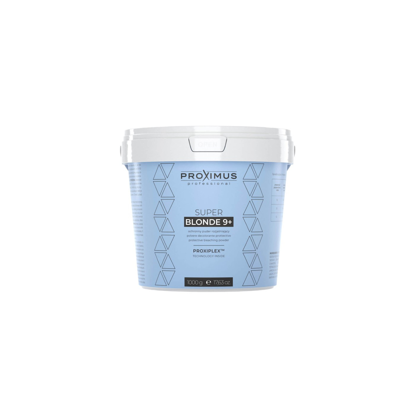 Rozjaśniacz puder do włosów Super Blonde Proximus 1 kg