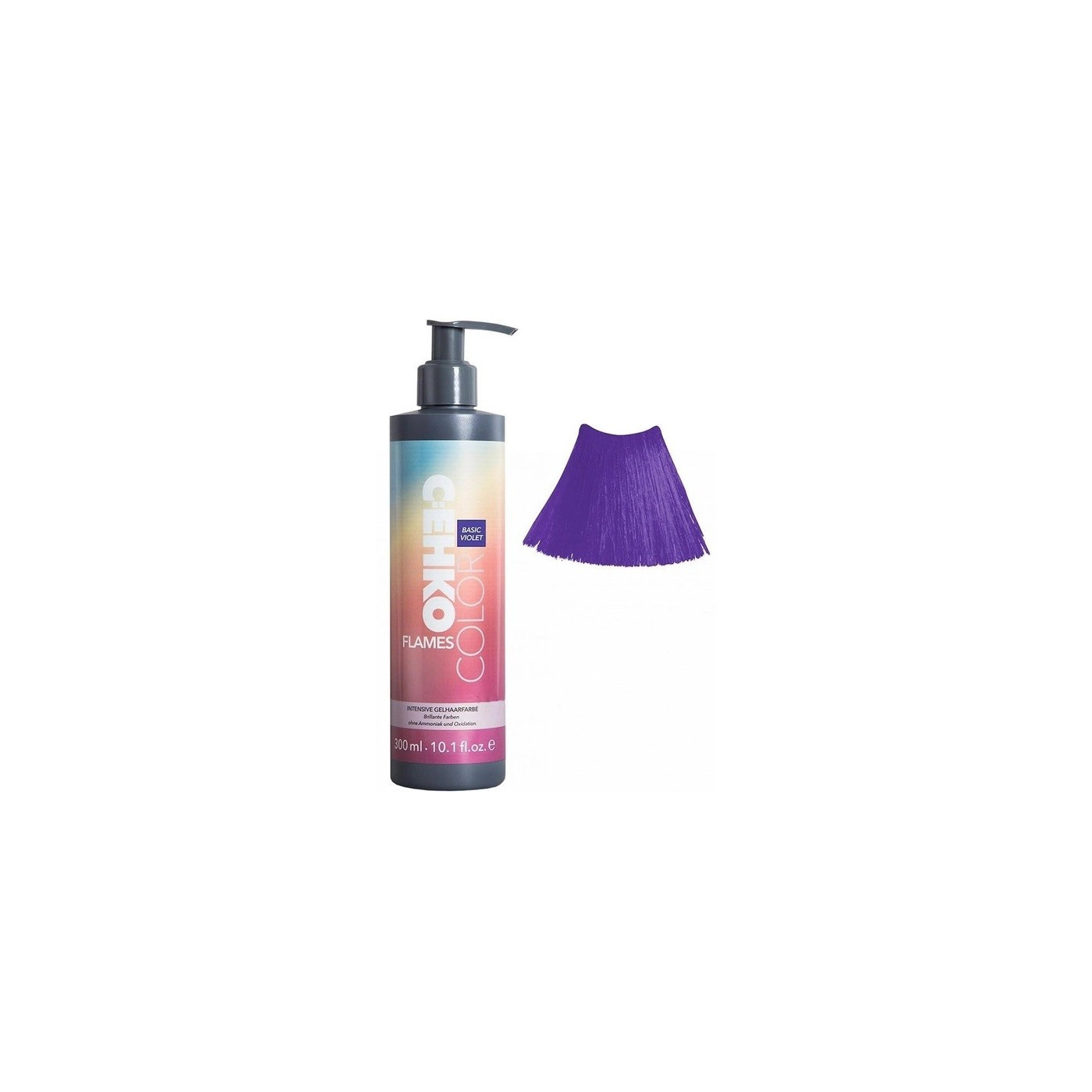 Farba w żelu do włosów fioletowa C:ehko Color Flames 300 ml