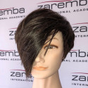 Główka fryzjerska treningowa Sophie naturalny brąz do strzyżeń damskich włosy naturalne 60 cm Główka fryzjerska treningowa Sophie naturalny brąz do strzyżeń damskich włosy naturalne 60 cm