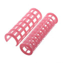 Wałki do włosów z nakładką różowe 32 mm 10 szt. Wałki do włosów z nakładką różowe 32 mm 10 szt.