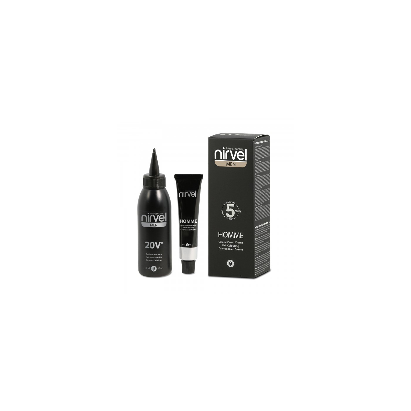 Toner do siwych włosów 30+30 ml Nirvel Homme jasny brąz Toner do siwych włosów 30+30 ml Nirvel Homme jasny brąz