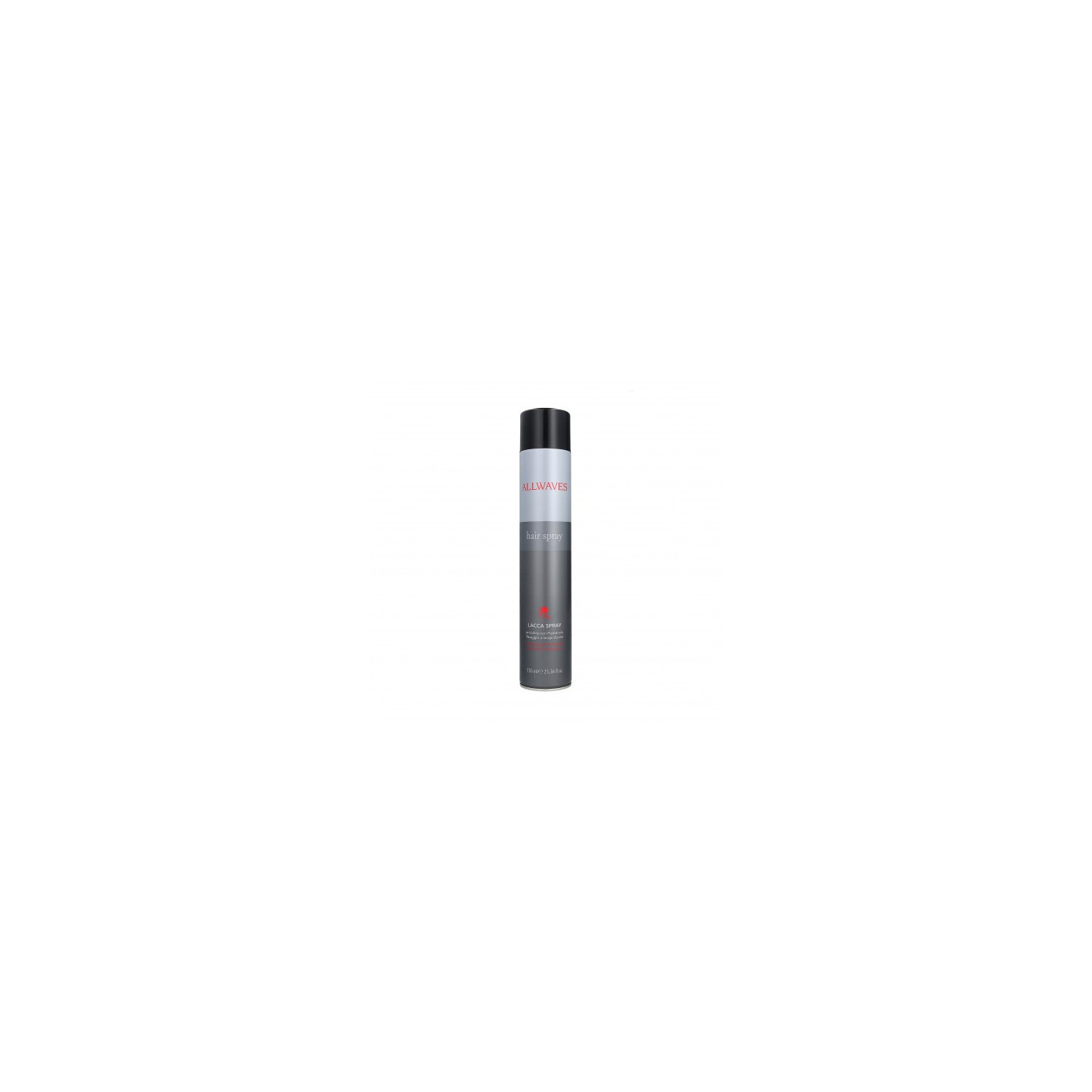 Lakier do włosów mocne utrwalenie z panthenolem Allwaves Lacca Spray 750 ml