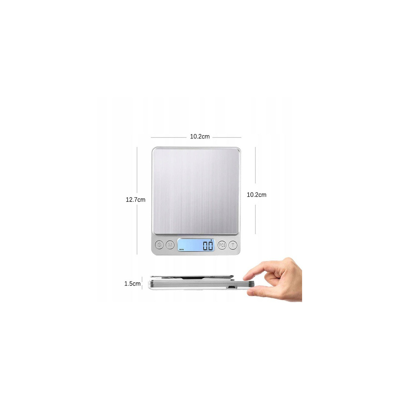 Waga elektroniczna fryzjerska LCD Waga elektroniczna fryzjerska LCD