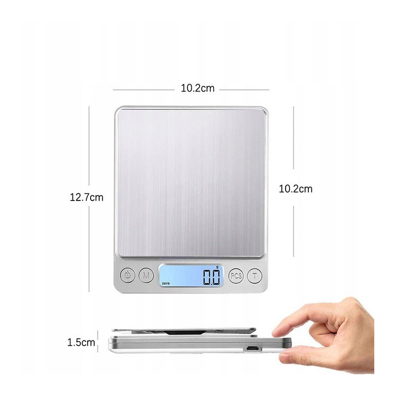 Waga elektroniczna fryzjerska LCD Waga elektroniczna fryzjerska LCD