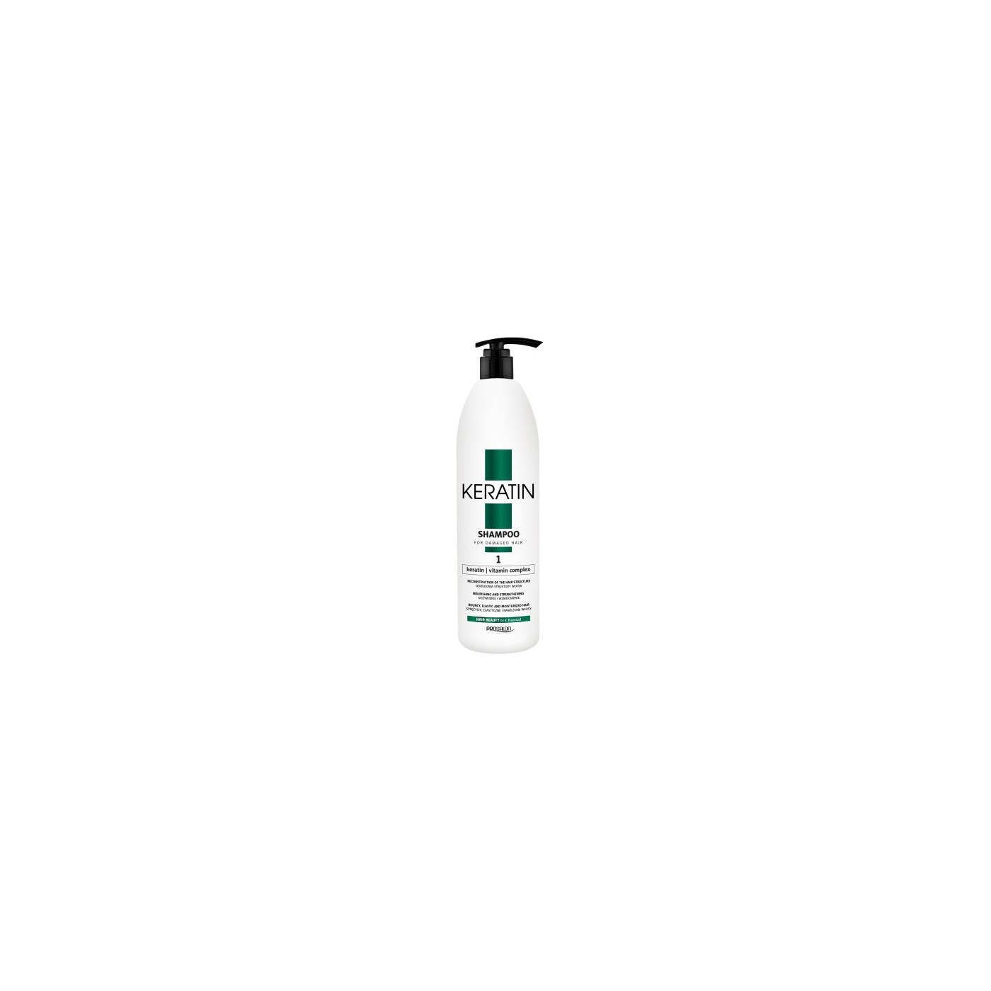 Szampon regenerujący z keratyną do włosów Chantal Prosalon Keratin 1000 ml