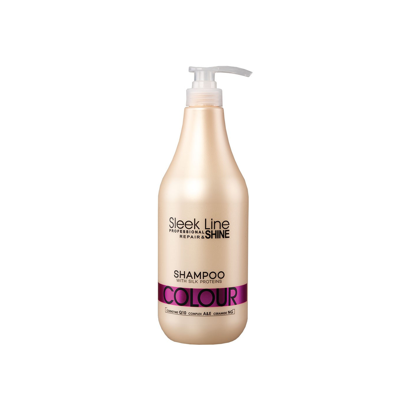 Szampon z jedwabiem do włosów farbowanych Stapiz Sleek Line Colour 1000 ml