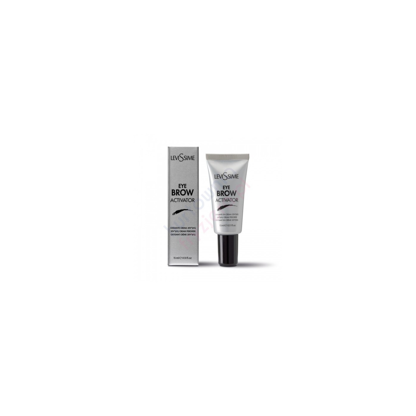 Aktywator do farb i wybielania brwi 6% Levissime Eyebrow Activator 15 ml Aktywator do farb i wybielania brwi 6% Levissime Eyebrow Activator 15 ml