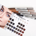 Pisak do brwi orzechowy Levissime Eyebrow Designer Duo