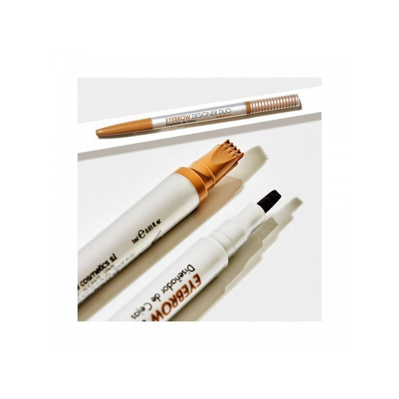 Pisak do brwi szary Levissime Eyebrow Designer Duo