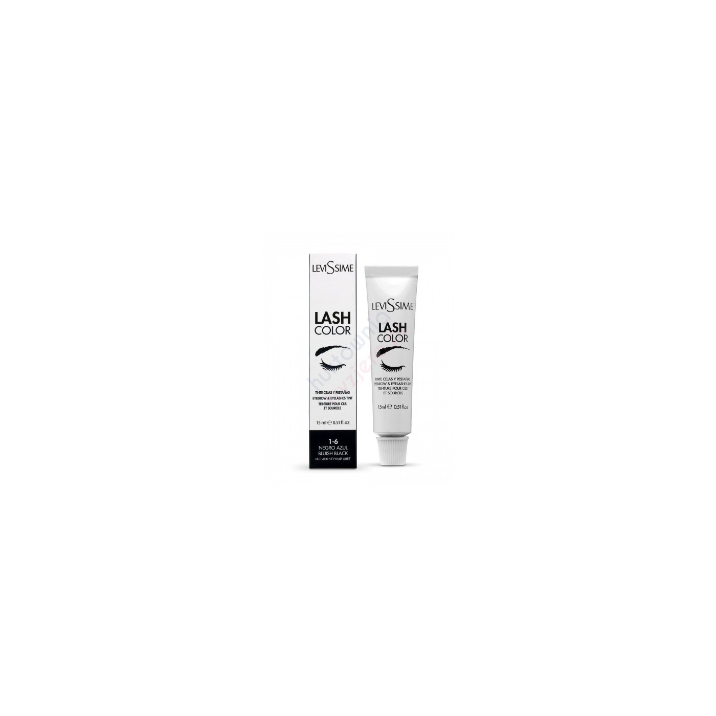 Farba do brwi i rzęs granatowa Levissime Lash Color 15 ml Farba do brwi i rzęs granatowa Levissime Lash Color 15 ml