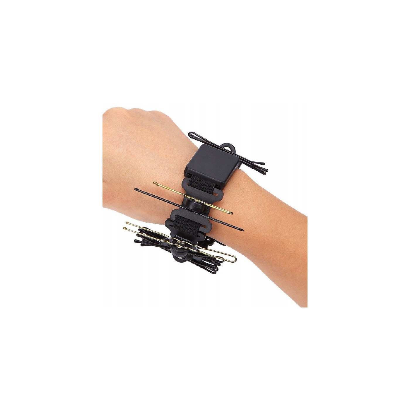 Opaska magnetyczna na rękę na spinki czarna Opaska magnetyczna na rękę na spinki czarna