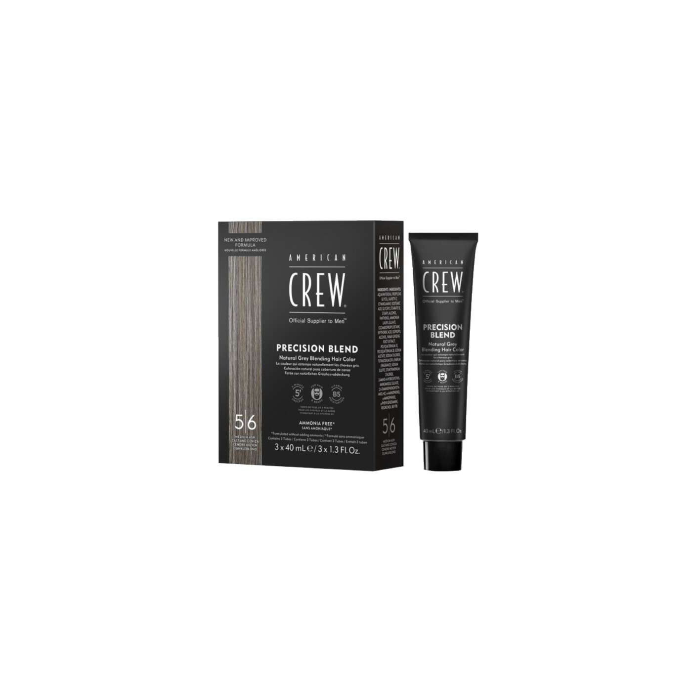 Odsiwiacz American Crew 5-6 ciemny blond 3x40 ml
