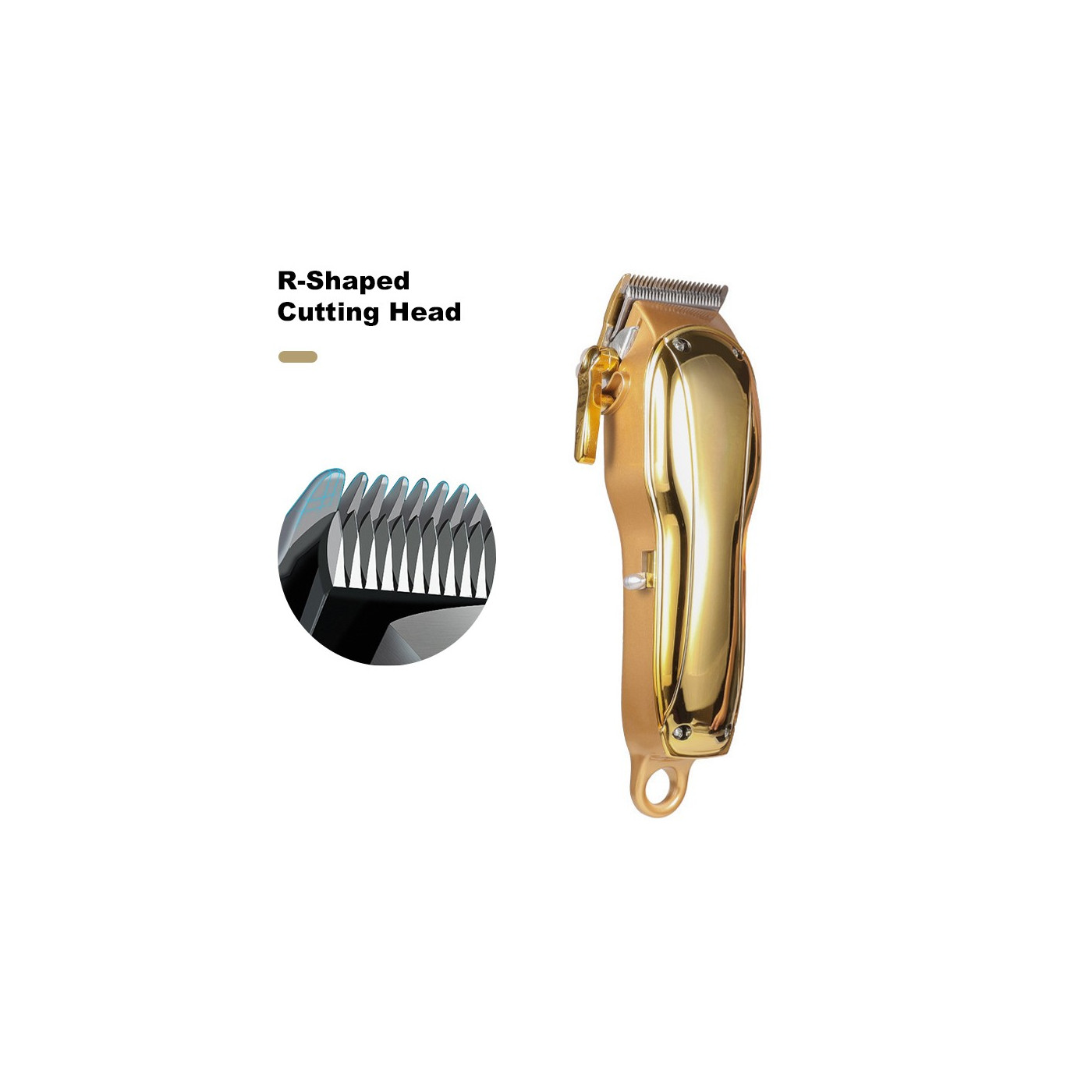 Maszynka bezprzewodowa do włosów złota Koofex KF-6023 Maszynka bezprzewodowa do włosów złota Koofex KF-6023