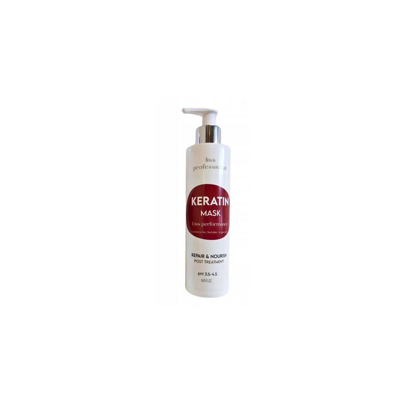 Maska keratynowa do włosów Liss Perfomance Onix Keratin 250 ml