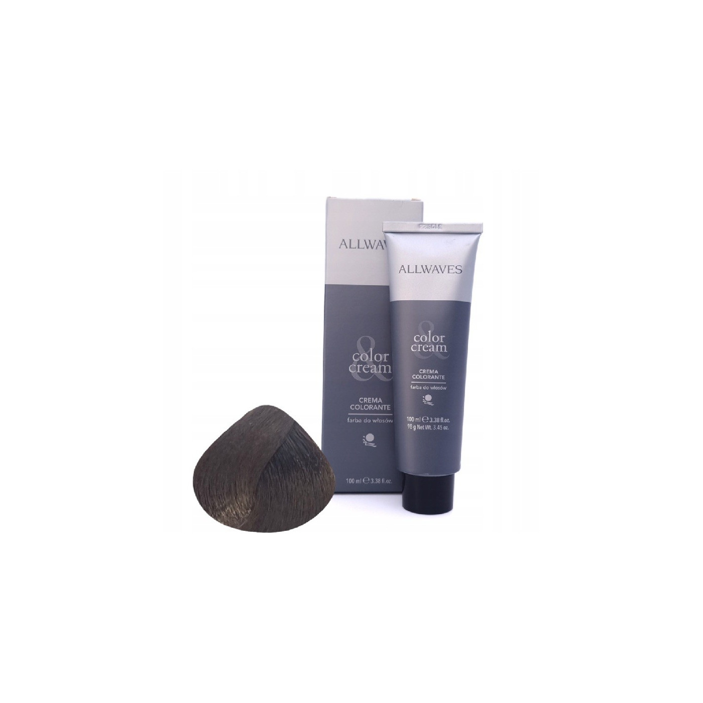 Farba do włosów Allwaves 4.0 średni brąz 100 ml