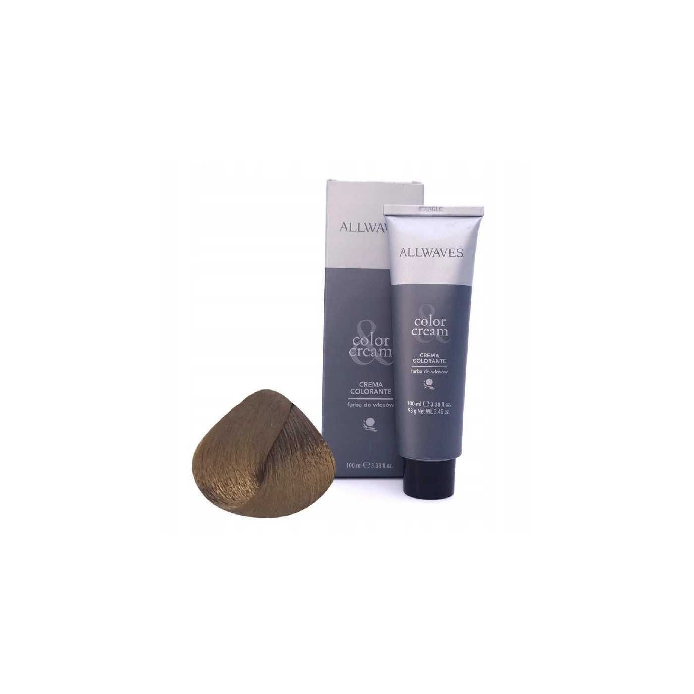 Farba do włosów Allwaves 7.0 średni blond 100 ml