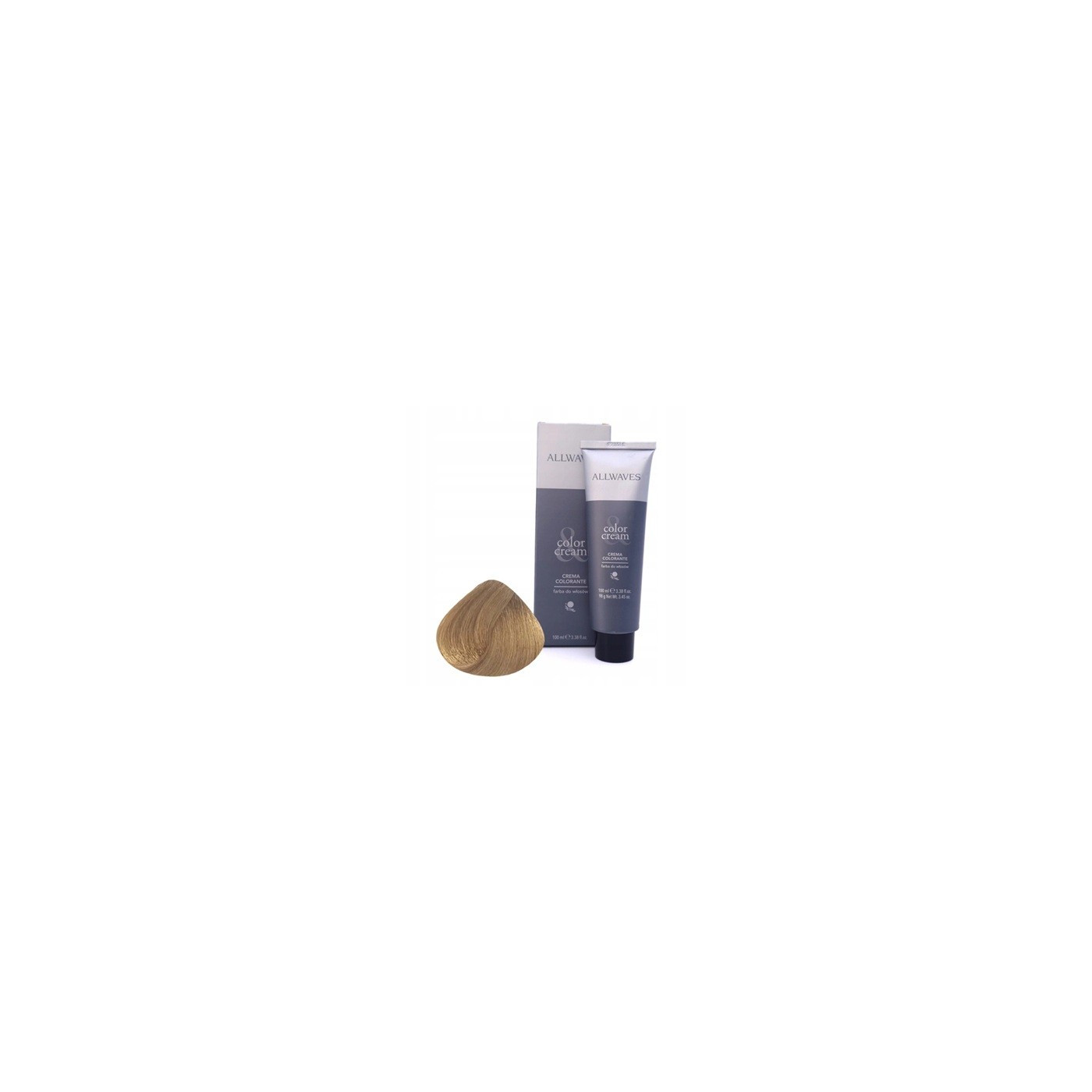 Farba do włosów Allwaves 8.0 jasny blond 100 ml