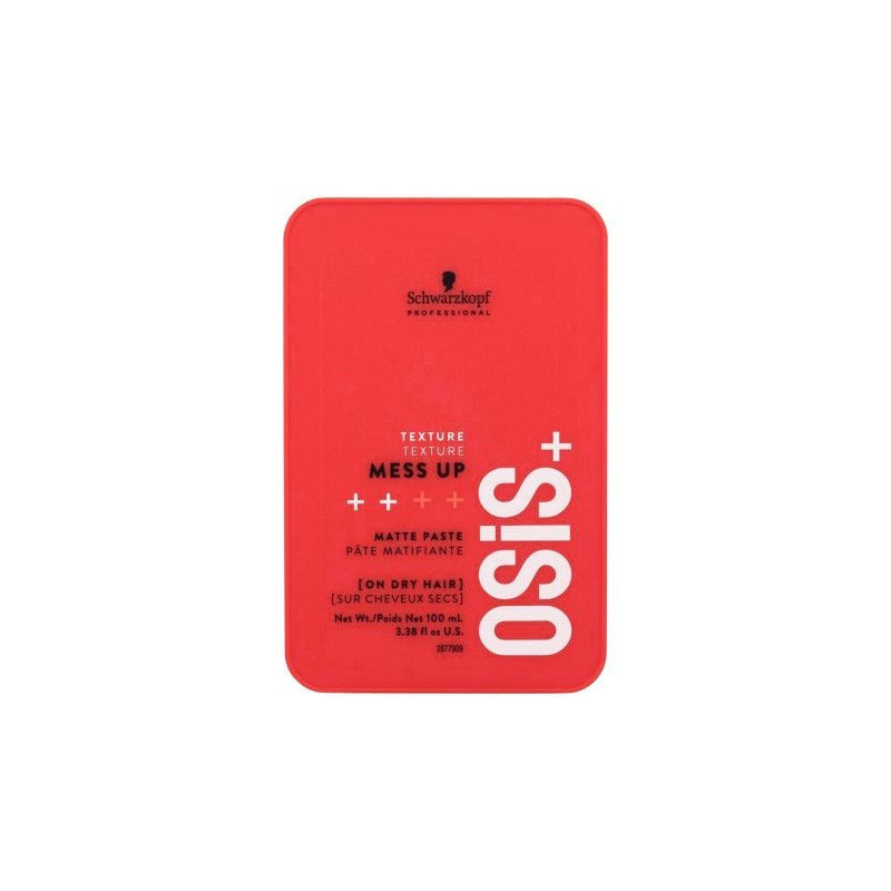 Pasta matująca do włosów Schwarzkopf Professional OSiS+ Mess Up 100 ml