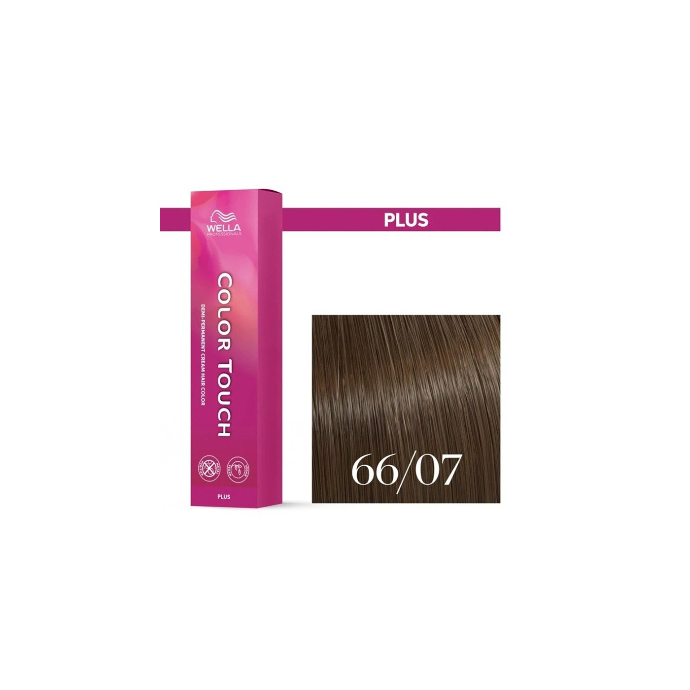 Farba do włosów Wella Professionals Color Touch 66/07 ciemny blond, naturalny brązowy 60 ml Farba do włosów Wella Professionals Color Touch 66/07 ciemny blond, naturalny brązowy 60 ml