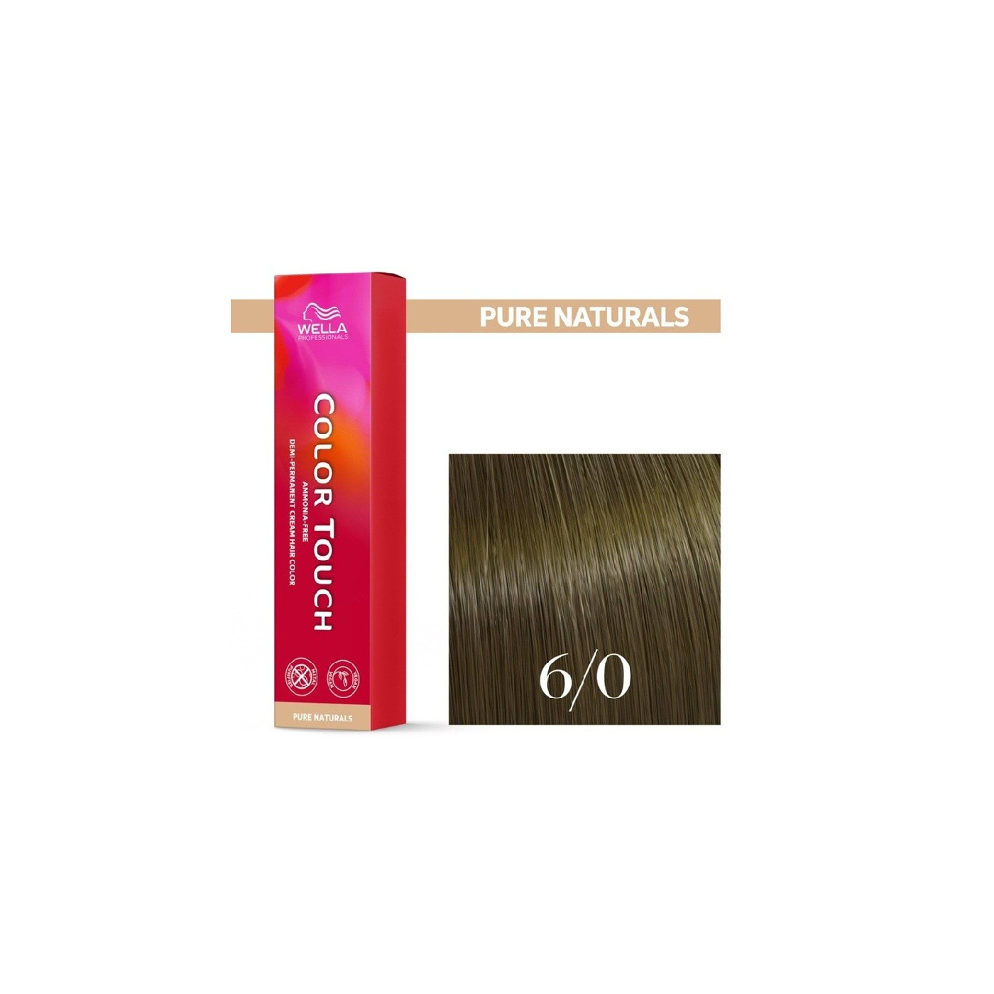 Farba do włosów Wella Professionals Color Touch 6/0 ciemny blond 60 ml Farba do włosów Wella Professionals Color Touch 6/0 ciemny blond 60 ml