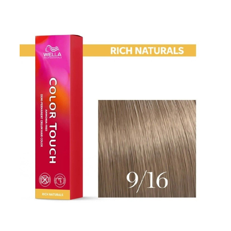 9/16 bardzo jasny blond popielato-fioletowy