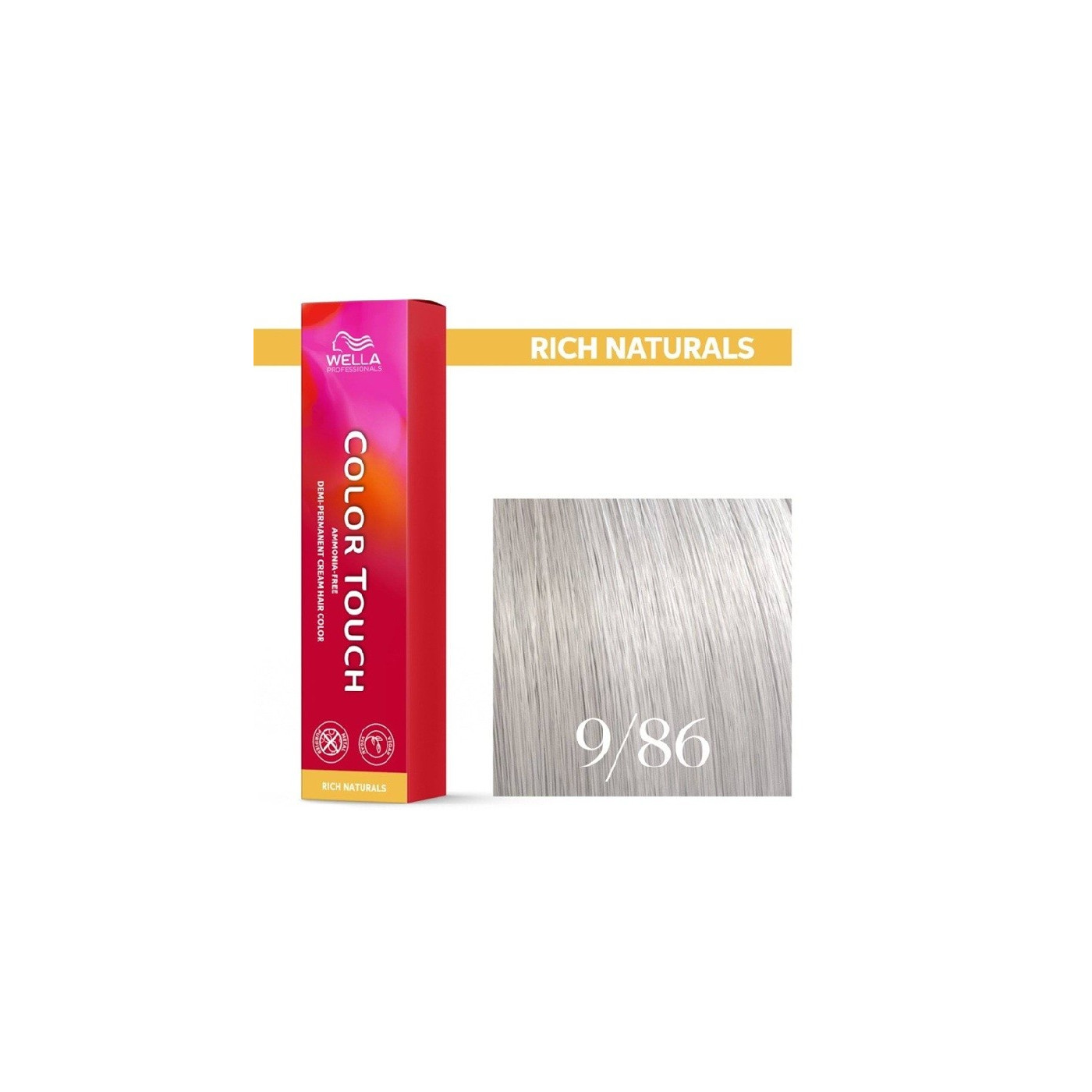 Farba do włosów Wella Professionals Color Touch 9/86 bardzo jasny blond perłowo-opalizujący 60 ml