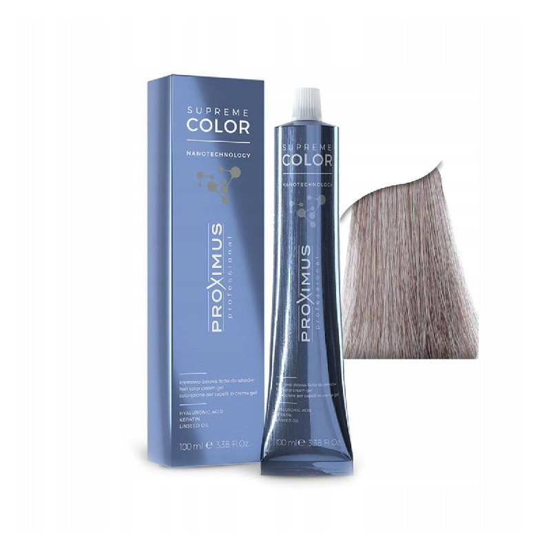 9,12 bardzo jasny popielato fioletowy blond